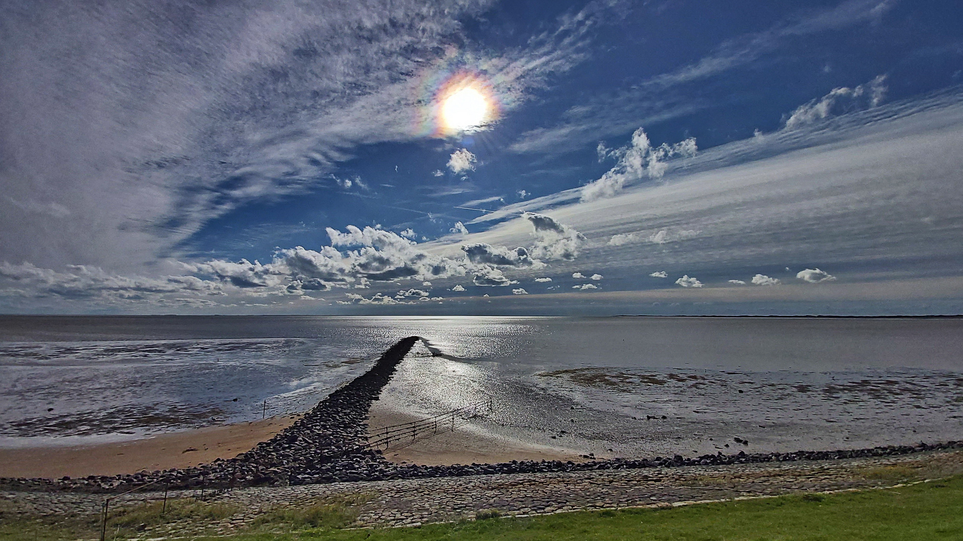 Sylt - Watt im Gegenlicht