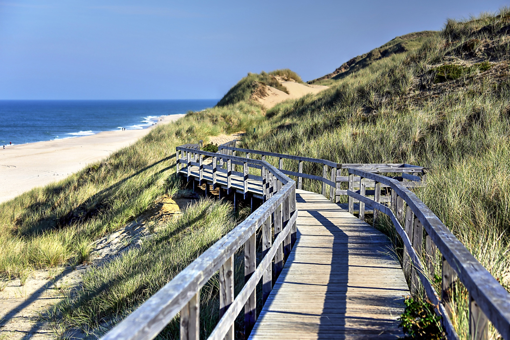 Sylt - Weg durch die Dünen