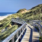 Sylt - Weg durch die Dünen