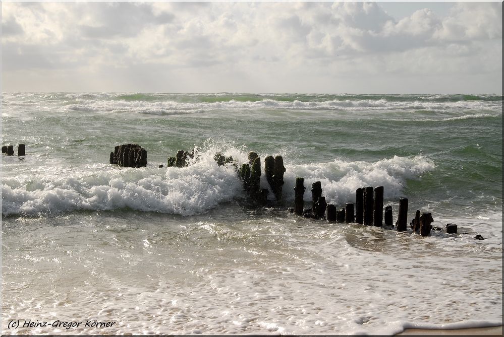 Sylt Wellenbrecher Buhne