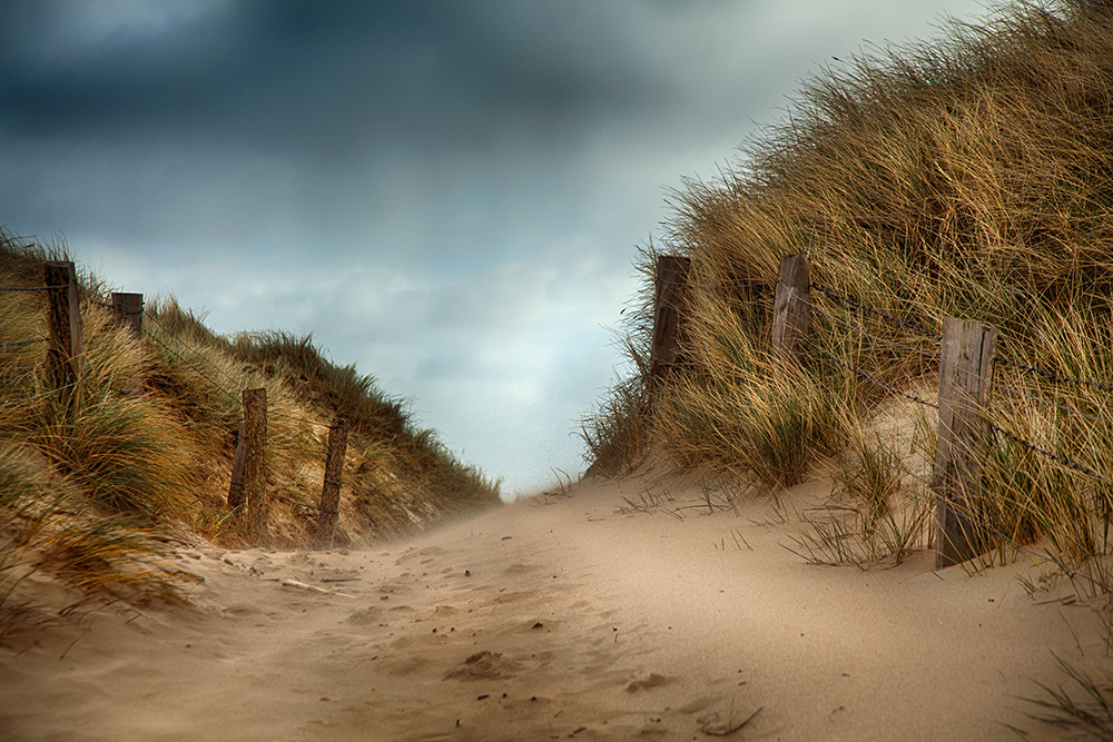 SYLT - Wenn der Wind den Sand über die Dünen fegt