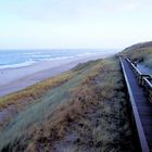 Sylt, Wenningstedt, Strandübergang am Roten Kliff