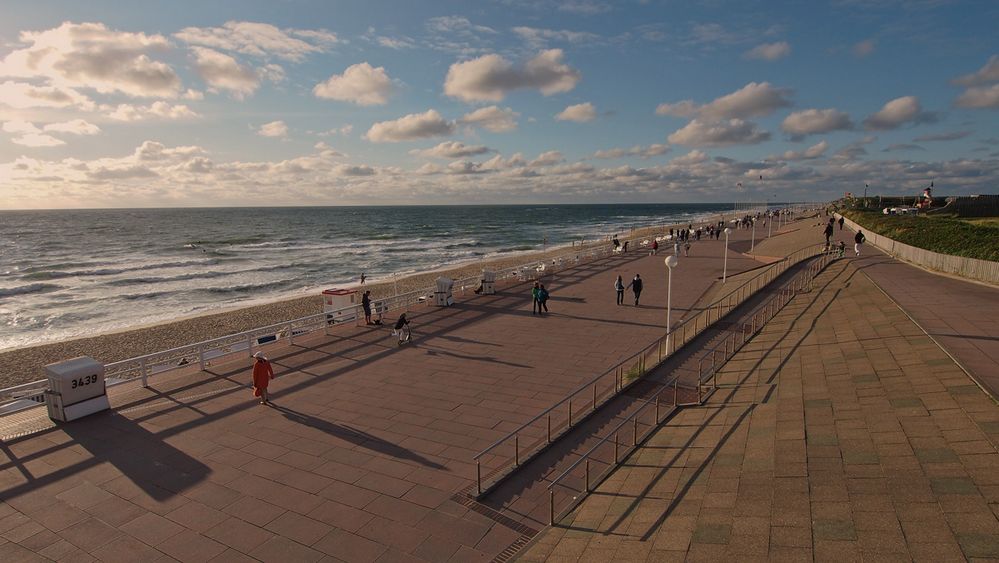 Sylt - Westerländer Strandpromenade