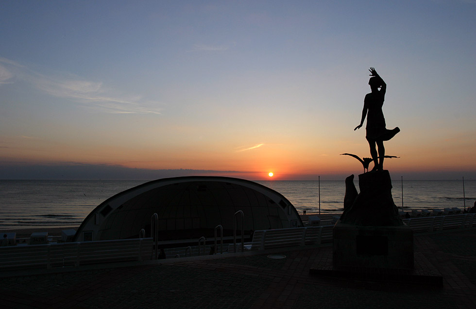 Sylt, Westerland, Sonnenuntergang 3