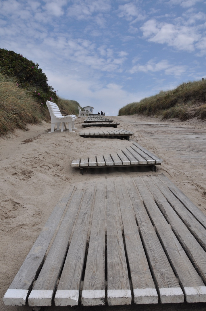 Sylt - Westerland - Treppenstufen