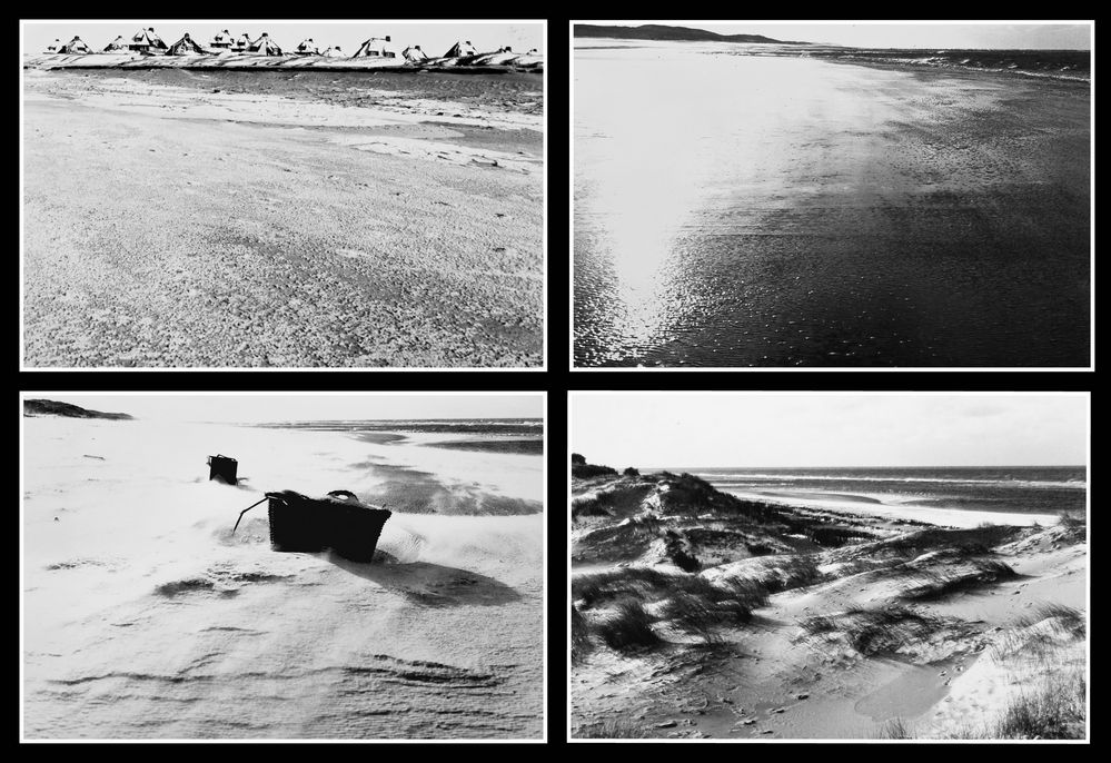 Sylt Winter 1980 / Collage