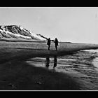 Sylt Winter 1980 / Fachgespräch unter Fotografen