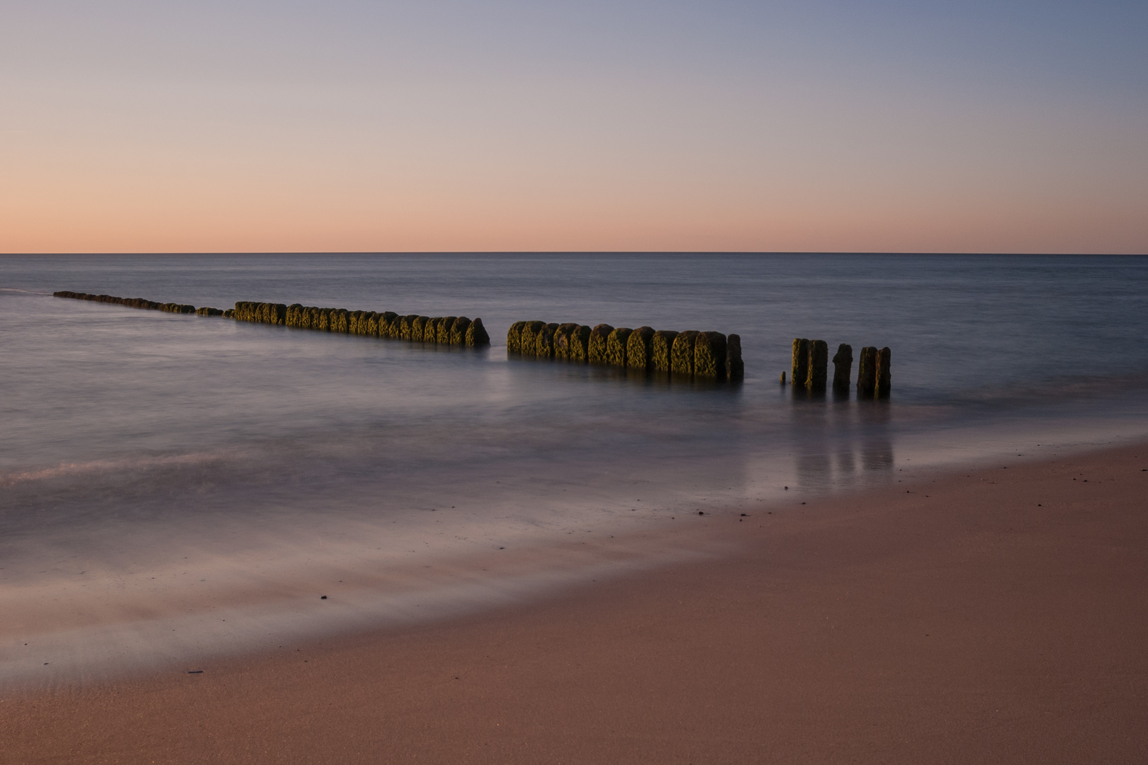 Sylter Weststrand im Abendlicht