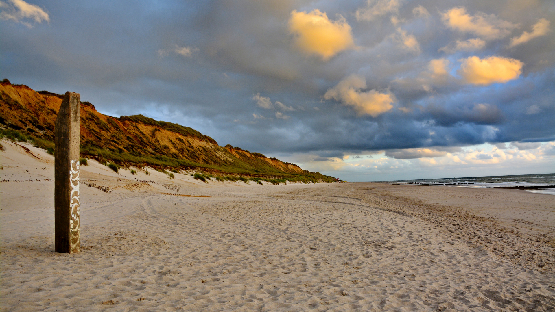 Sylt.Roter Kliff