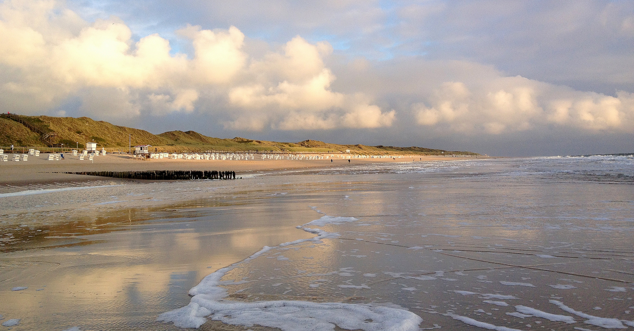 Syltstrand in der Abendsonne