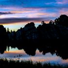 Sylvan Lake - Silhouette