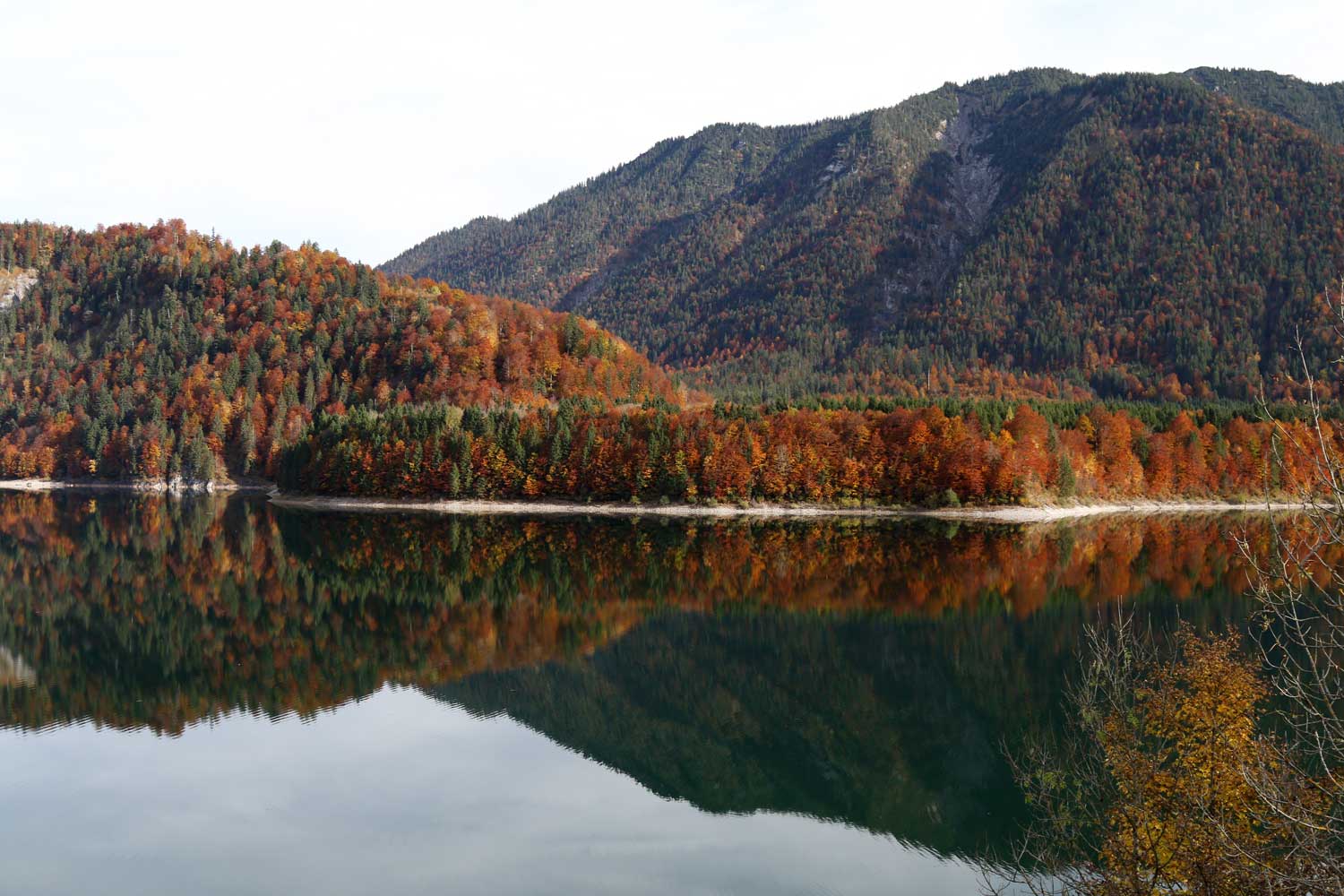 Sylvenstein-Stausee