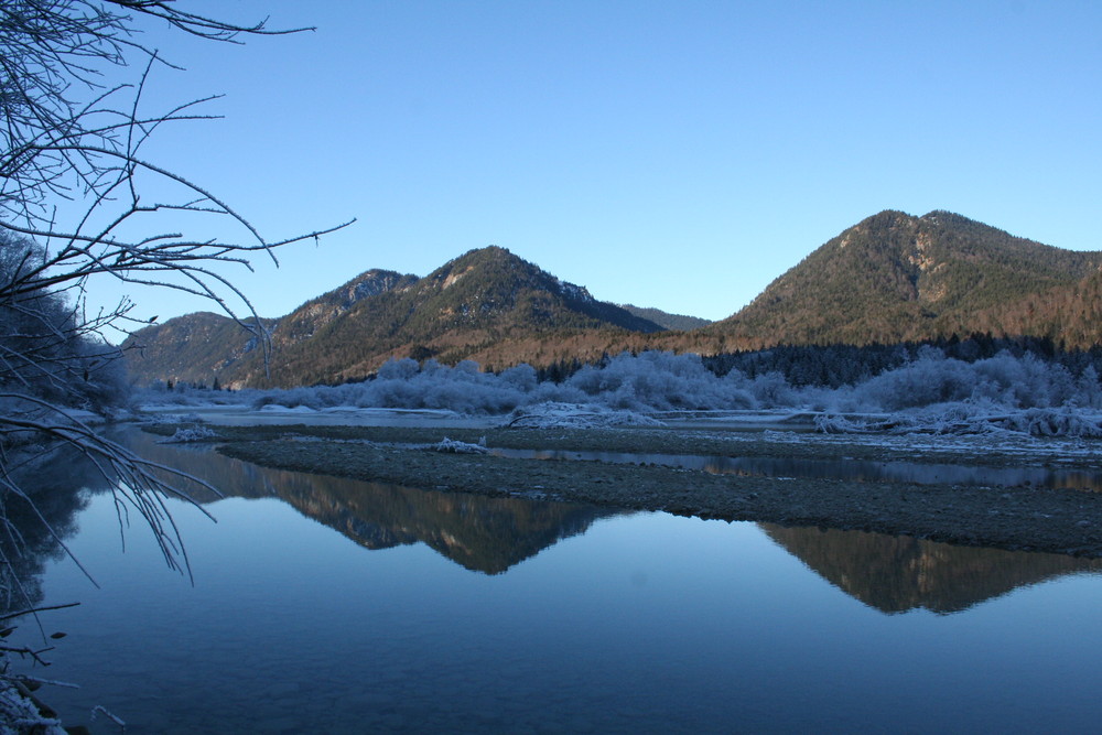 Sylvensteinersee 25.12.2006