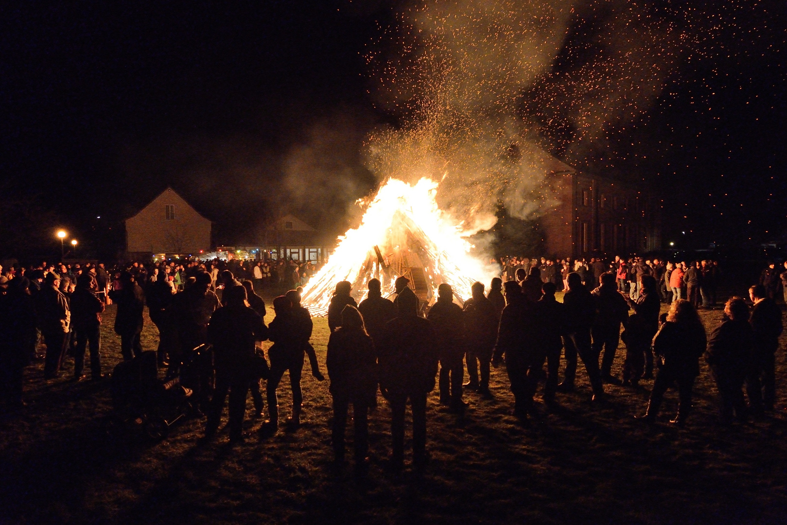 Sylvester Fackelumzug in Zwerenberg