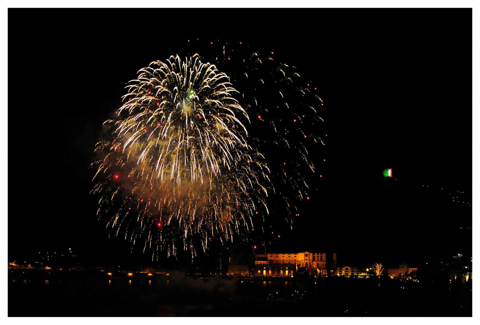 Sylvester-Feuerwerk in Riva del Garda 3