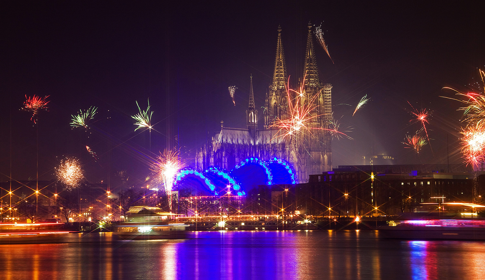 Sylvester ,Kölner Dom