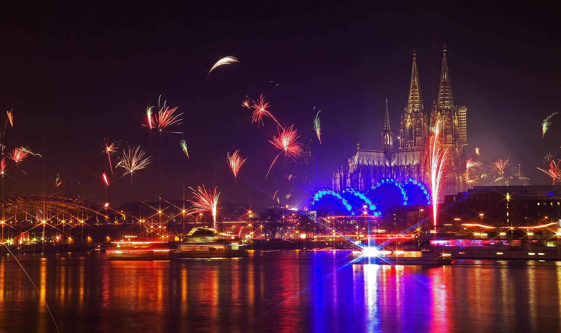 Sylvester ,Kölner Dom II.