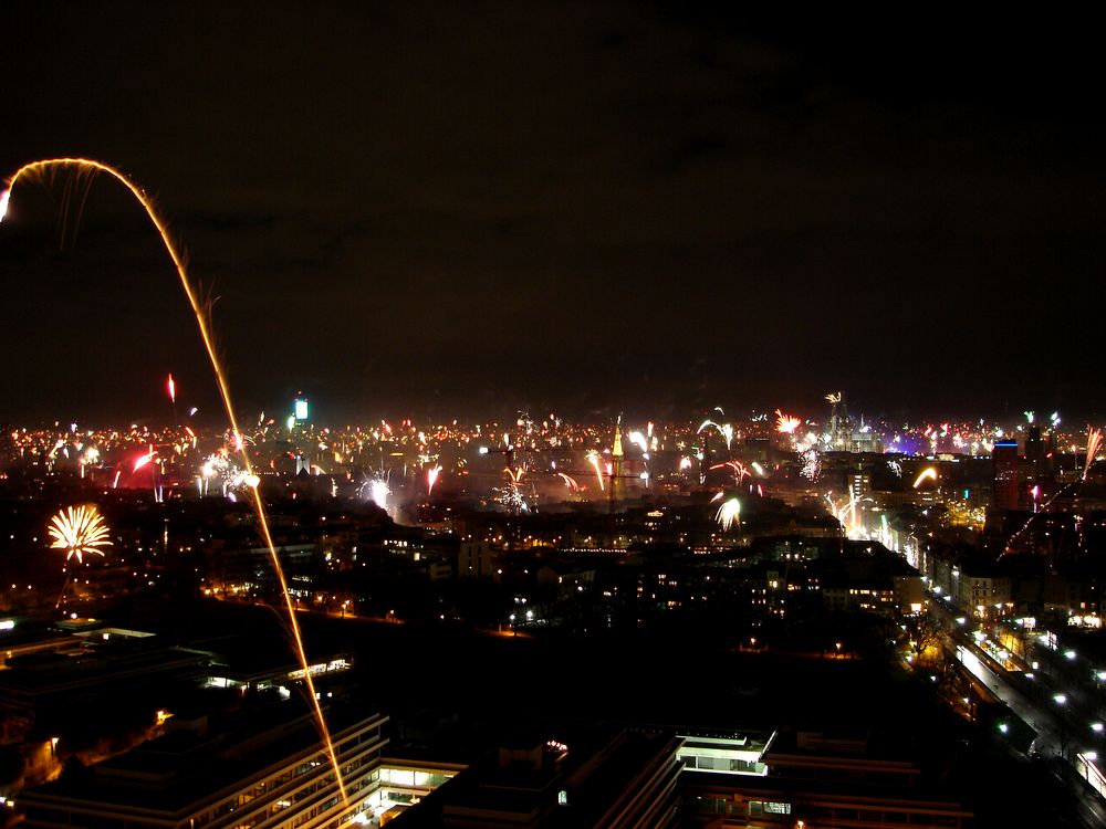 Sylvester über Köln 3 Foto &amp; Bild | kunstfotografie &amp; kultur, feuerwerk