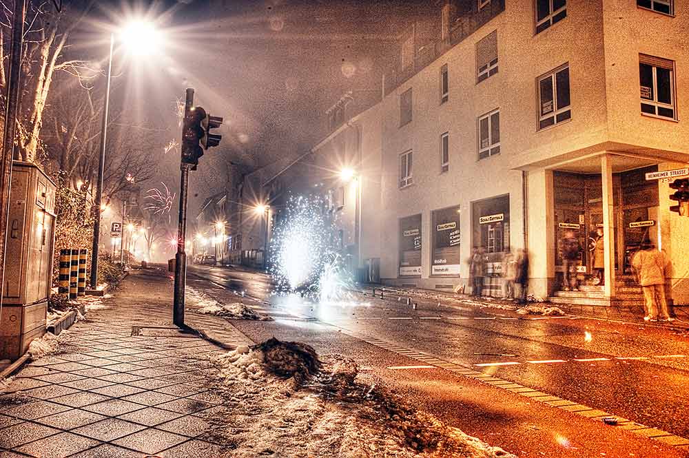 Sylvesternacht im Martinsviertel