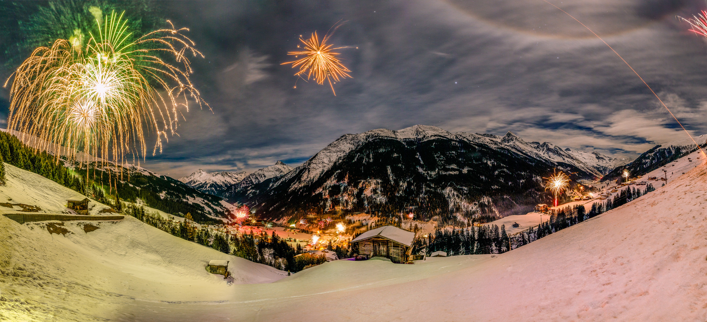 Sylvesternacht im Tuxertal