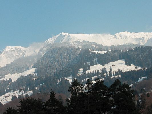 Sylvias Foto: die Berge