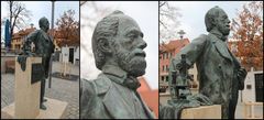 Symbol für Präzision Karl-Zeiß-Denkmal in Jena