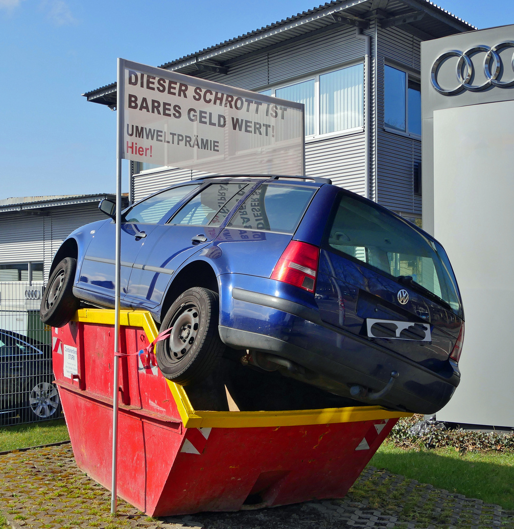 symbolisch VW Werbung Foto amp Bild umwelt diesel autos Bilder auf fotocommunity