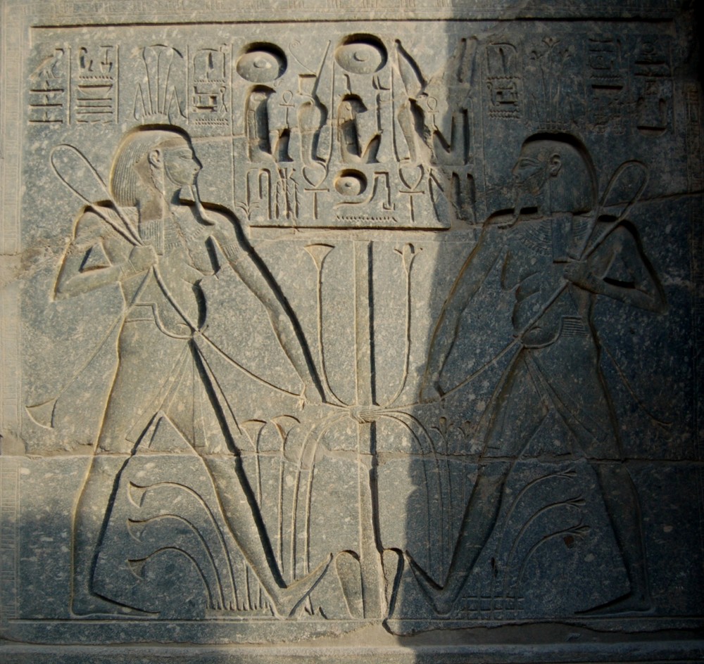 Symbolische Karte von Ägypten