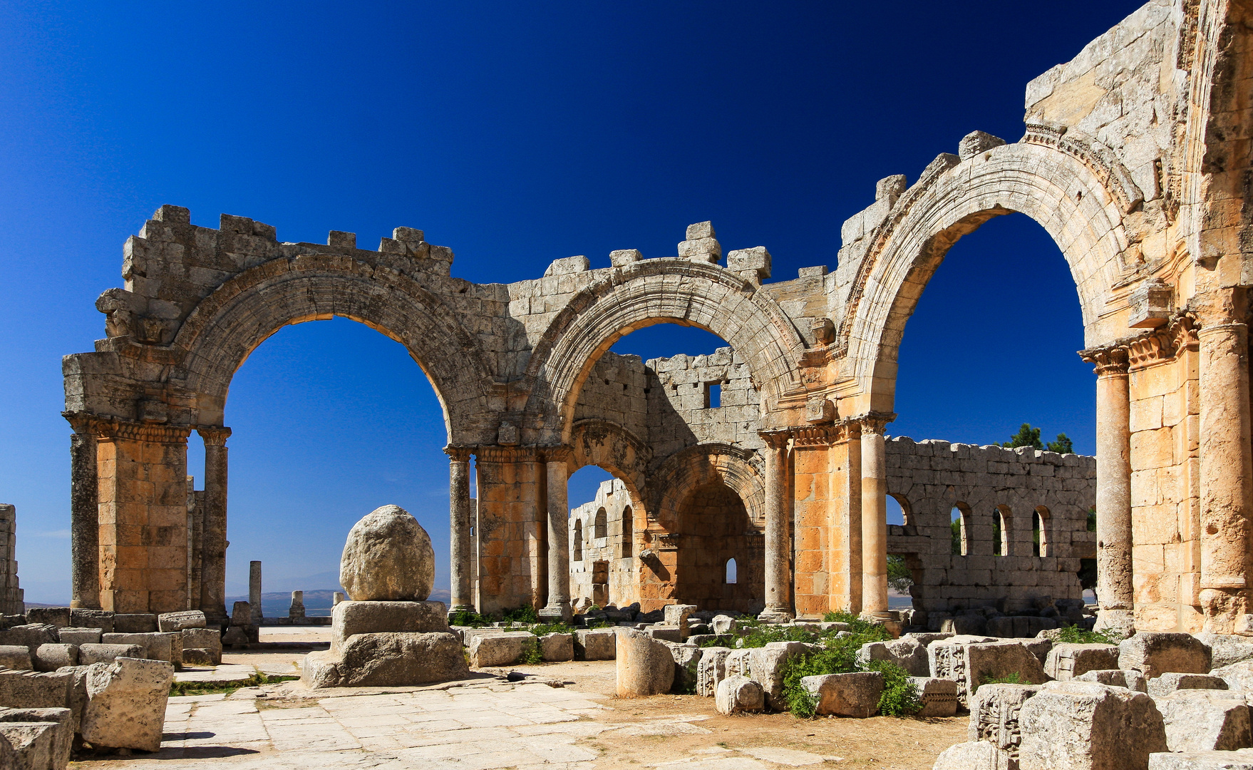 SYMEONSKLOSTER (SYRIEN) (Kalender März) Foto & Bild  Bilder auf 