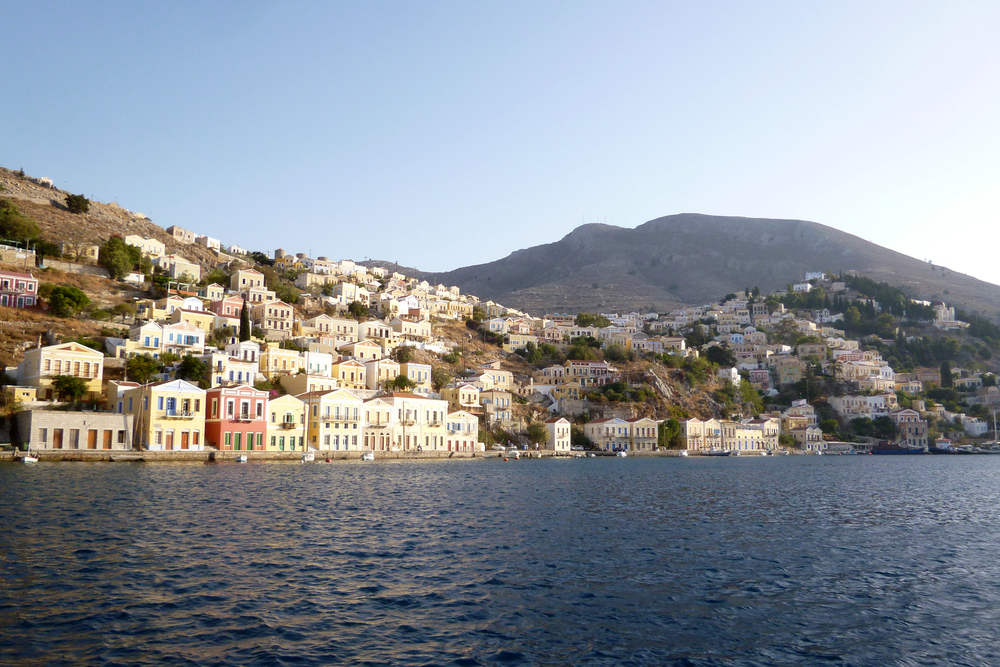 Symi from seaside