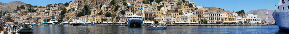 Symi Stadt