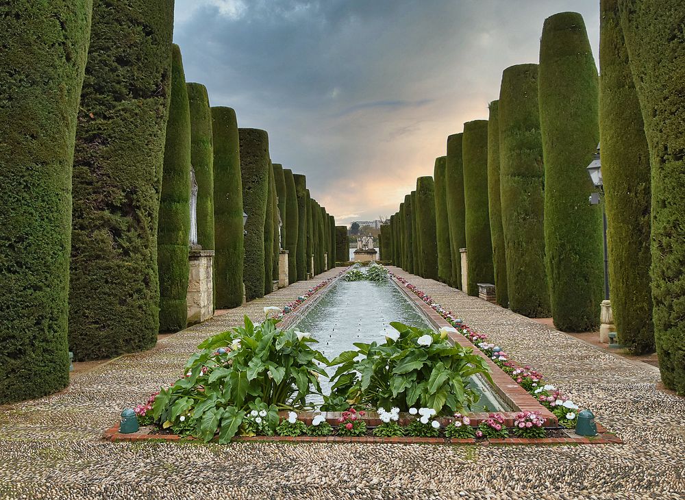 Symmetrie in der Gartenarchitektur 