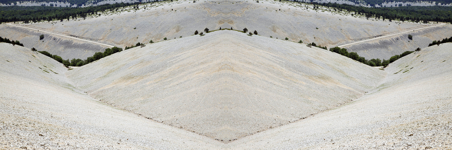 Symmetrie-Spiel am Mt. Ventoux