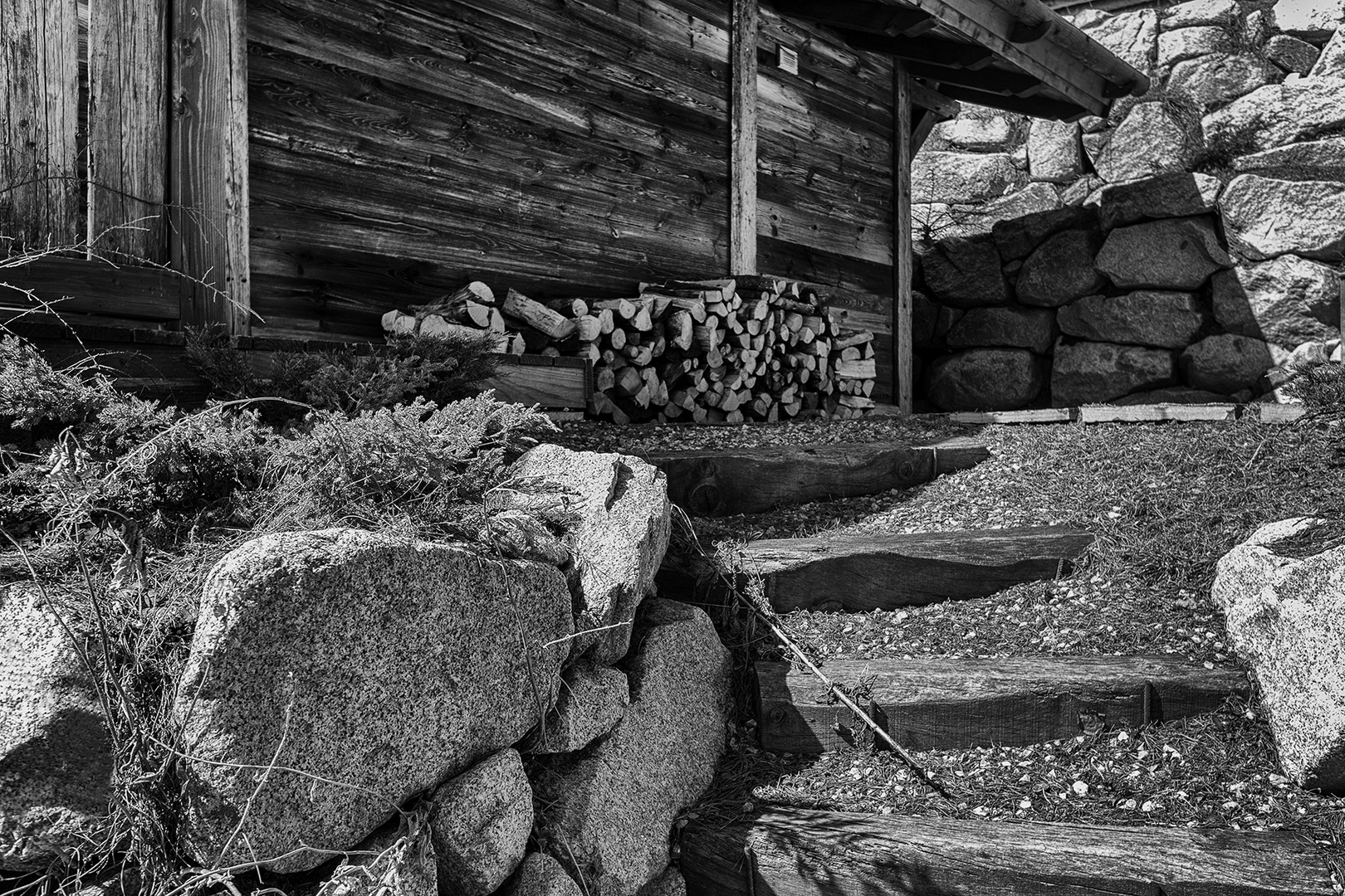 Symphonie de bois et de pierres, un rien pastorale.