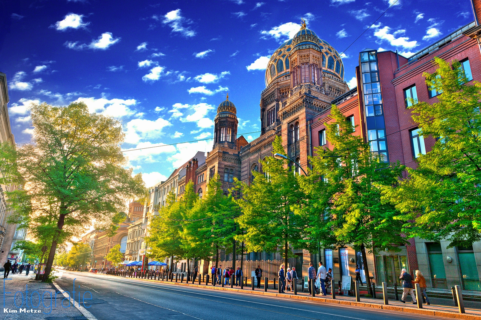 Synagoge at Sunset | Oranienburger Straße | Berlin 2013