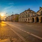 Synagoge mit Gegenlicht