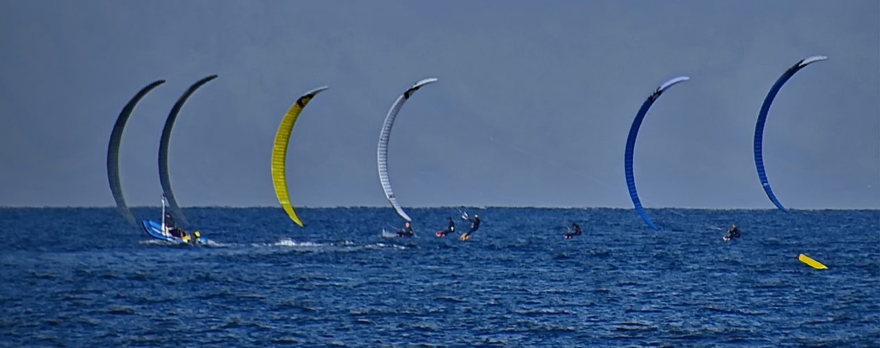 Synchrone Kite Surfer