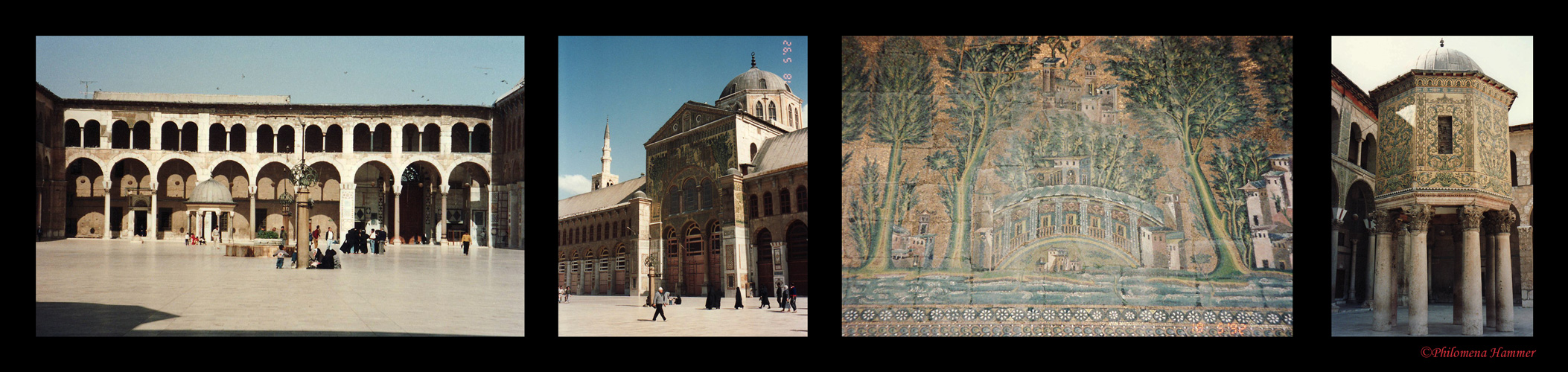 Syrien 1992 - Omayyaden Moschee Damaskus