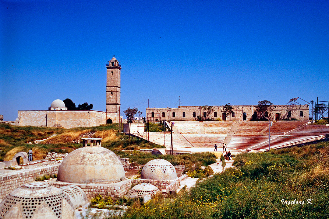 Syrien - Aleppo -Moschee und Theater