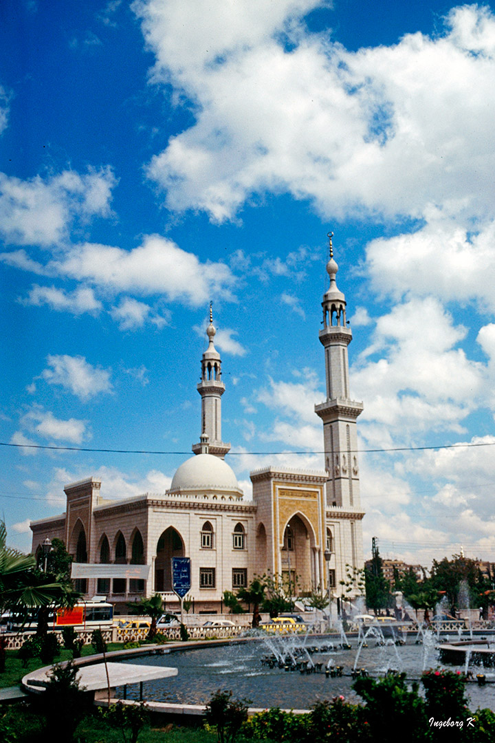 Syrien  - Damaskus Moschee.