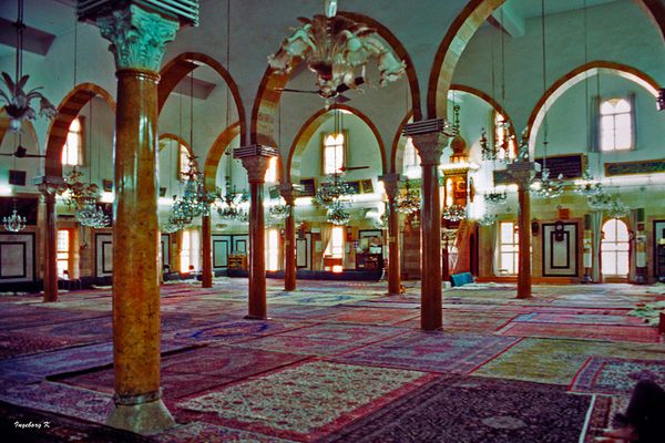 Syrien - Damaskus Moschee Innenraum
