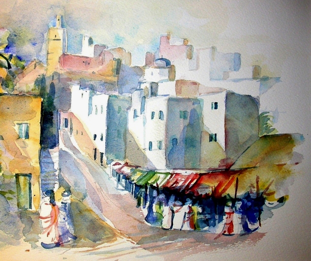Syrien (Markt in Aleppo 2000)