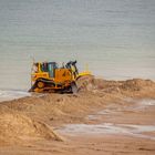 Sysiphus Arbeit am Strand