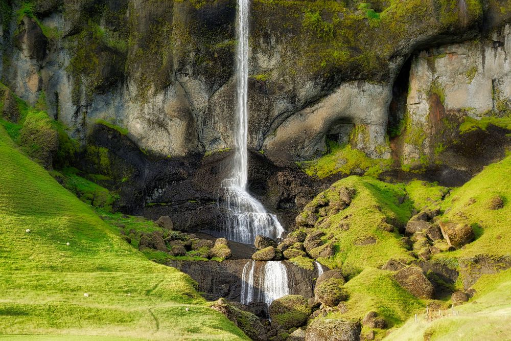 Systrafoss, Island