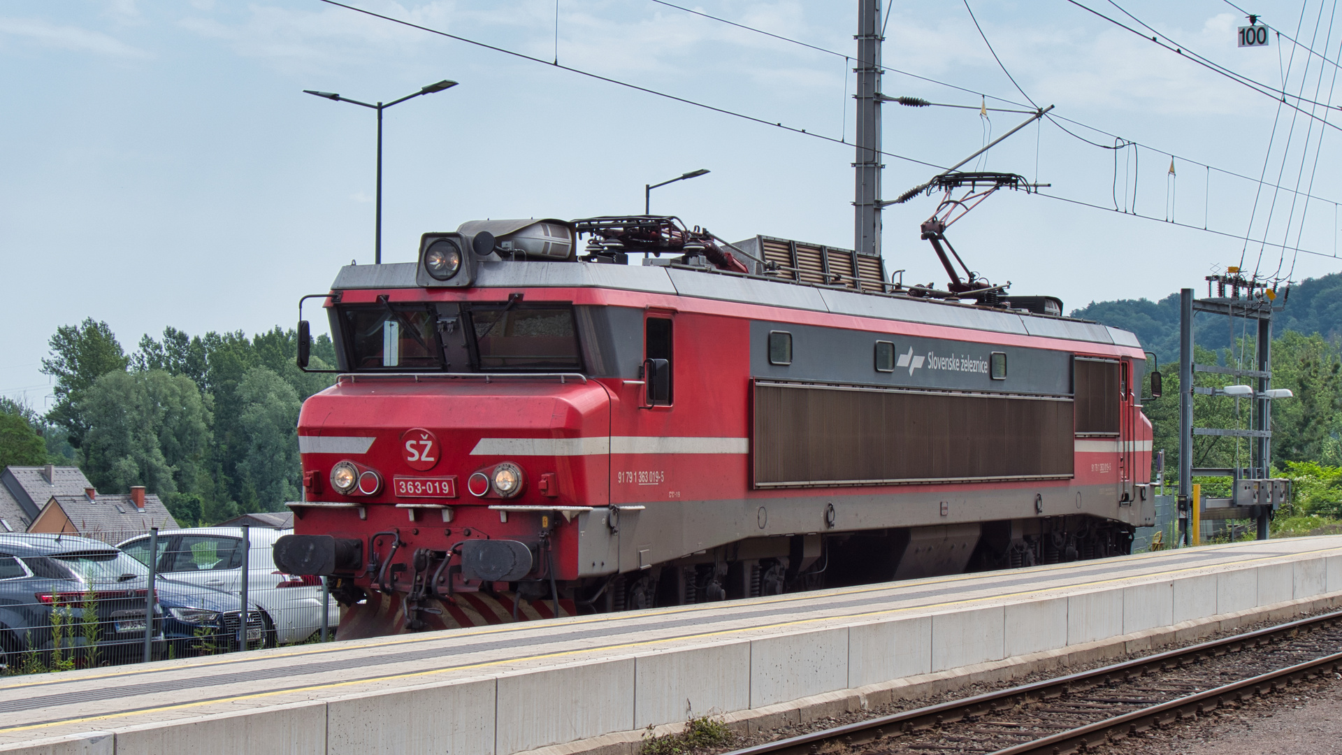 SZ-Lok 363-019 in Spielfeld-Straß