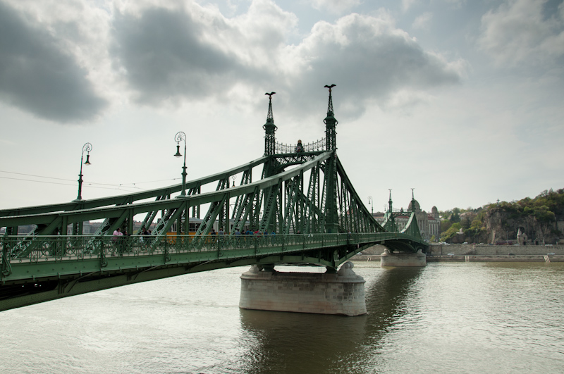 Szabadsag hít (Freedom bridge) in Budapest