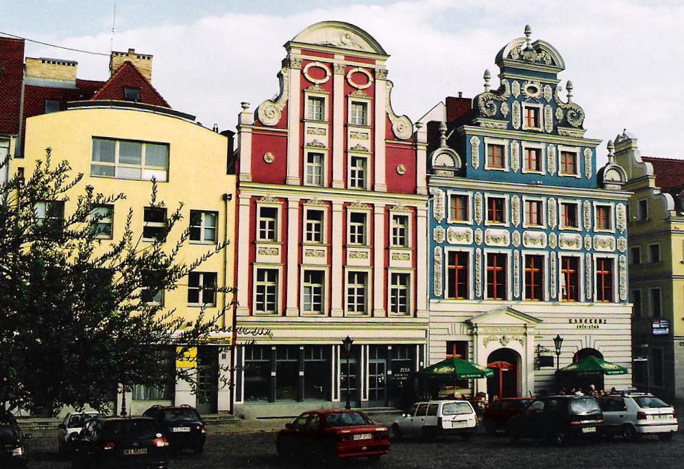 Szczecin (Stettin) - Häuser am Heumarkt