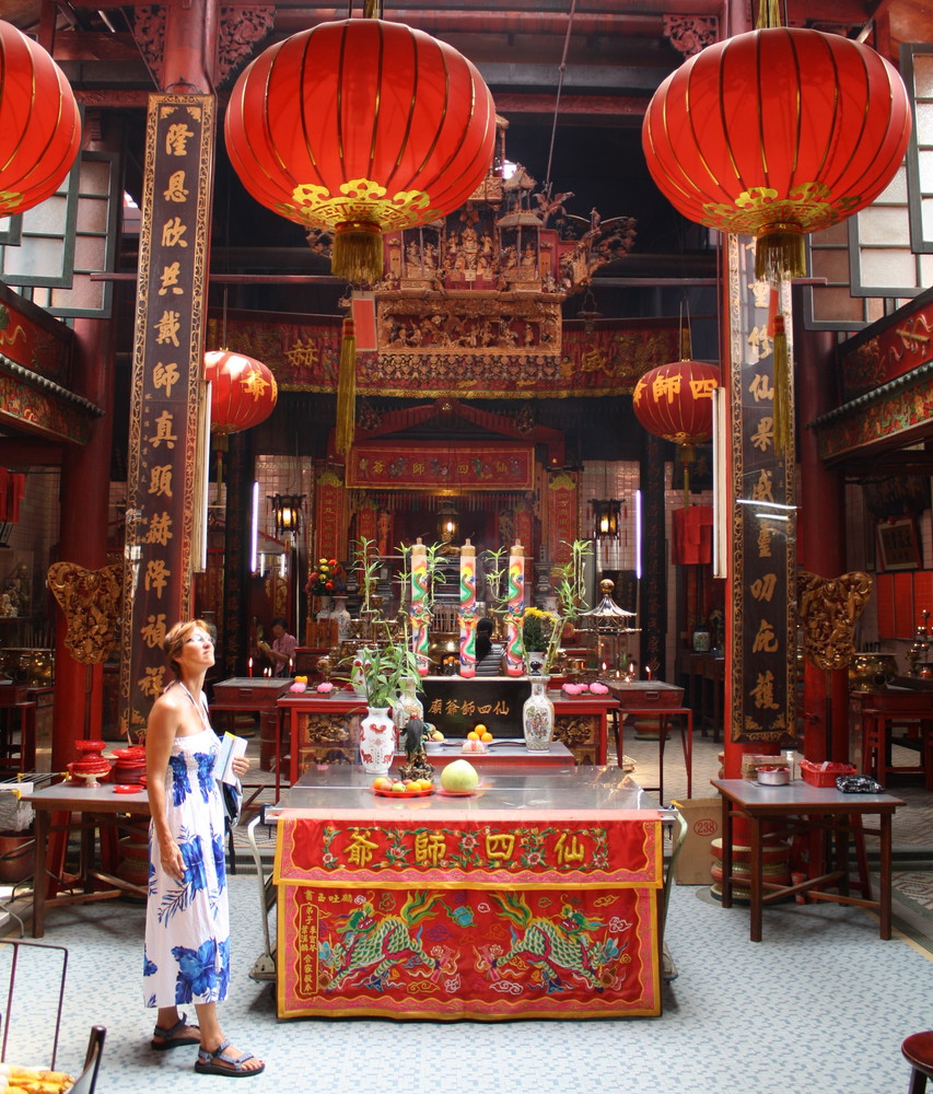 Sze Yeh temple in chinatown