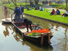 Szene aus dem Keukenhof