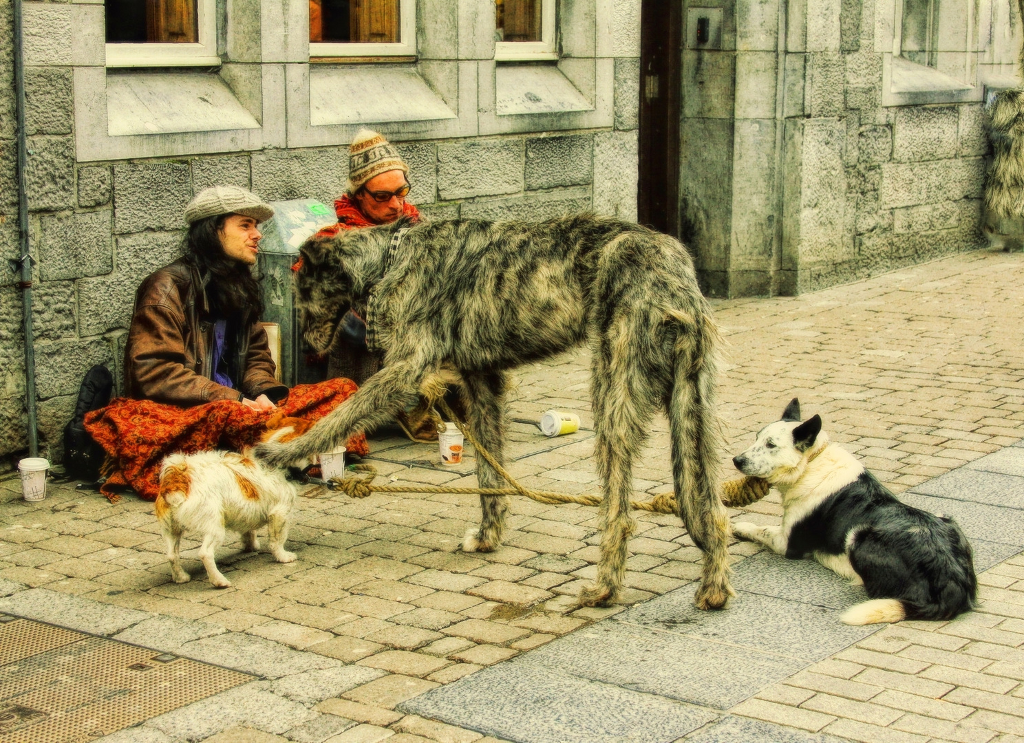 Szene aus Dublin